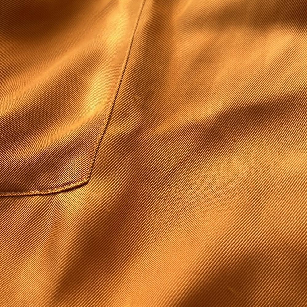 Cinq A Sept Frilled Flared Trousers Gold XS - Picture 3 of 7